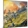 The Battle of Gettysburg-Severino Baraldi-Mounted Giclee Print