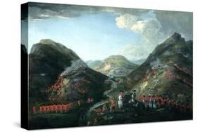 The Battle of Glenshiel, 1719-Peter Tillemans-Stretched Canvas