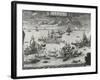 The Battle of Grengam on July 27th, 1720-Alexei Fyodorovich Zubov-Framed Giclee Print