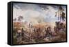 The Battle of Grunwald, 1910-Tadeusz Popiel-Framed Stretched Canvas