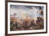 The Battle of Grunwald, 1910-Tadeusz Popiel-Framed Giclee Print