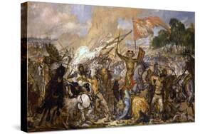 The Battle of Grunwald-Jan Alojzy Matejko-Stretched Canvas