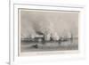 The Battle of Hampton Roads-Charles Parsons-Framed Premium Giclee Print