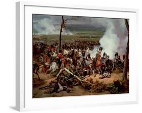 The Battle of Hanau, 1813, 1824 (Detail)-Horace Vernet-Framed Giclee Print