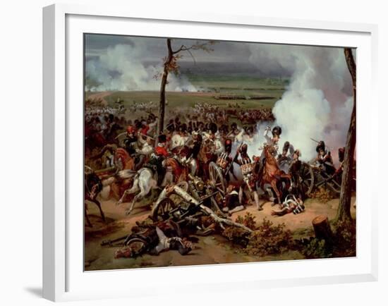 The Battle of Hanau, 1813, 1824 (Detail)-Horace Vernet-Framed Giclee Print