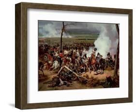 The Battle of Hanau, 1813, 1824 (Detail)-Horace Vernet-Framed Giclee Print