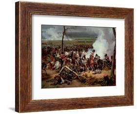 The Battle of Hanau, 1813, 1824 (Detail)-Horace Vernet-Framed Giclee Print