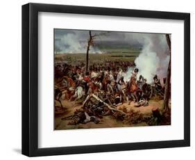 The Battle of Hanau, 1813, 1824 (Detail)-Horace Vernet-Framed Giclee Print