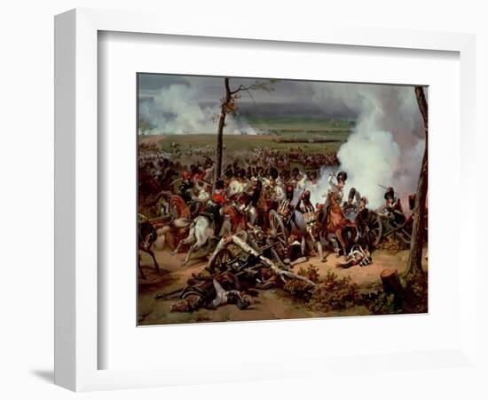 The Battle of Hanau, 1813, 1824 (Detail)-Horace Vernet-Framed Premium Giclee Print