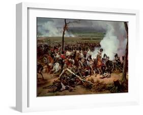The Battle of Hanau, 1813, 1824 (Detail)-Horace Vernet-Framed Giclee Print