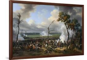 The Battle of Hanau, 1813, 1824-Emile Jean Horace Vernet-Framed Giclee Print