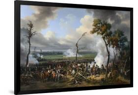 The Battle of Hanau, 1813, 1824-Emile Jean Horace Vernet-Framed Giclee Print