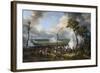 The Battle of Hanau, 1813, 1824-Emile Jean Horace Vernet-Framed Giclee Print