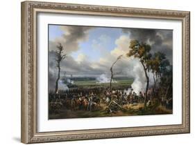 The Battle of Hanau, 1813, 1824-Emile Jean Horace Vernet-Framed Giclee Print