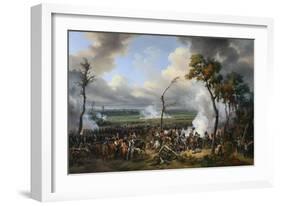 The Battle of Hanau, 1813, 1824-Emile Jean Horace Vernet-Framed Giclee Print