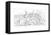 The Battle of Hastings, 1066-T Henwood-Framed Stretched Canvas