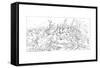 The Battle of Hastings, 1066-T Henwood-Framed Stretched Canvas