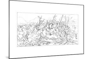 The Battle of Hastings, 1066-T Henwood-Mounted Giclee Print