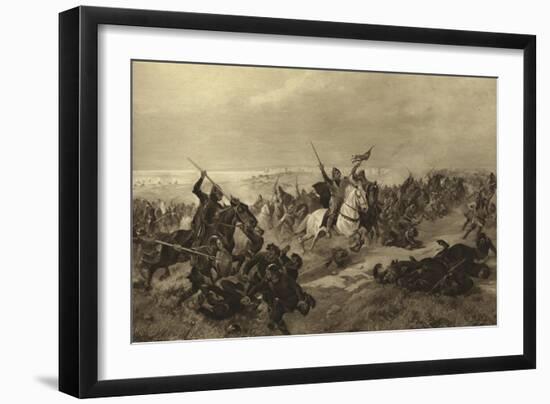 The Battle of Hastings, 1066-Henri-Louis Dupray-Framed Giclee Print