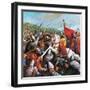 The Battle of Hastings-English School-Framed Giclee Print