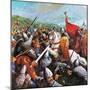 The Battle of Hastings-English School-Mounted Giclee Print