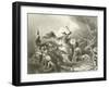 The Battle of Hastings-Philip James De Loutherbourg-Framed Giclee Print