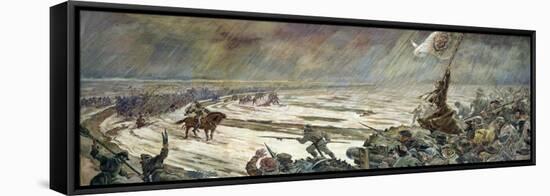 The Battle of Hemmingstedt, 20th Century-Kurt Michael Voutta-Framed Stretched Canvas