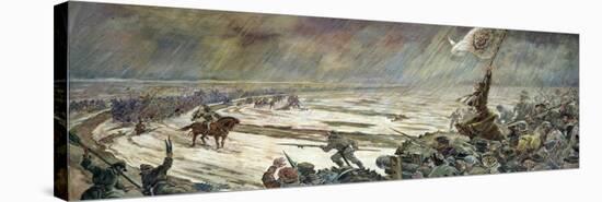 The Battle of Hemmingstedt, 20th Century-Kurt Michael Voutta-Stretched Canvas