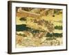 The Battle of Hogen from a Screen, Momayama Period-Japanese School-Framed Giclee Print