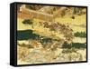 The Battle of Hogen from a Screen, Momayama Period-Japanese School-Framed Stretched Canvas