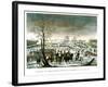 The Battle of Hohenlinden, 12 Frimaire, Year 9 (3 December 1800) by Edme Bovinet (1767-1832)-Louis Francois Couche-Framed Giclee Print