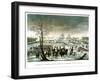 The Battle of Hohenlinden, 12 Frimaire, Year 9 (3 December 1800) by Edme Bovinet (1767-1832)-Louis Francois Couche-Framed Giclee Print