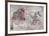 The Battle of Ichi No Tani-Okumura Masanobu-Framed Giclee Print