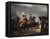 The Battle of Iena, 14 October 1806 - French Army Commanded by Napoleon Bonaparte, 1769-1821-Horace Vernet-Framed Stretched Canvas