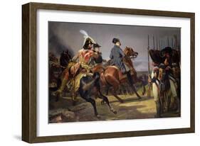 The Battle of Iena, 14th October 1806, 1836-Horace Vernet-Framed Giclee Print