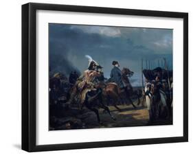 The Battle of Iena, 14th October 1806-Horace Vernet-Framed Giclee Print