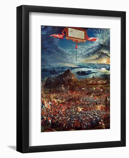 The Battle of Issos, November 333 BCE-Albrecht Altdorfer-Framed Giclee Print