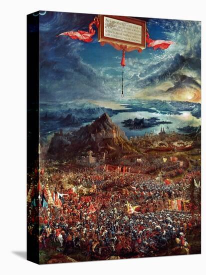 The Battle of Issos, November 333 BCE-Albrecht Altdorfer-Stretched Canvas