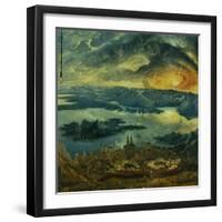 The Battle of Issus 333 V.Chr. (The Battle of Alexander), 1529. Camp of Tents-Albrecht Altdorfer-Framed Giclee Print