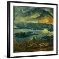 The Battle of Issus 333 V.Chr. (The Battle of Alexander), 1529. Camp of Tents-Albrecht Altdorfer-Framed Giclee Print