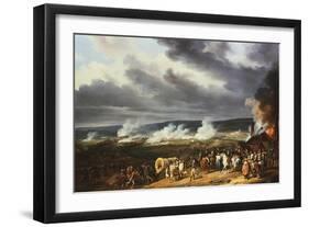 The Battle of Jemappes, 1792-Horace Vernet-Framed Giclee Print