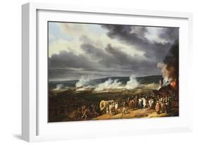 The Battle of Jemappes, 1792-Horace Vernet-Framed Giclee Print