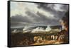 The Battle of Jemappes, 1792-Horace Vernet-Framed Stretched Canvas