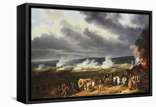 The Battle of Jemappes, 1792-Horace Vernet-Framed Stretched Canvas