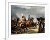 The Battle of Jena on 14 October 1806-Horace Vernet-Framed Giclee Print