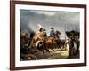 The Battle of Jena on 14 October 1806-Horace Vernet-Framed Giclee Print