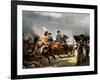 The Battle of Jena on 14 October 1806-Horace Vernet-Framed Giclee Print