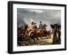 The Battle of Jena on 14 October 1806-Horace Vernet-Framed Giclee Print