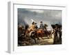 The Battle of Jena on 14 October 1806-Horace Vernet-Framed Giclee Print