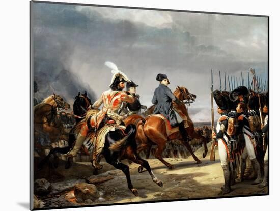 The Battle of Jena on 14 October 1806-Horace Vernet-Mounted Giclee Print